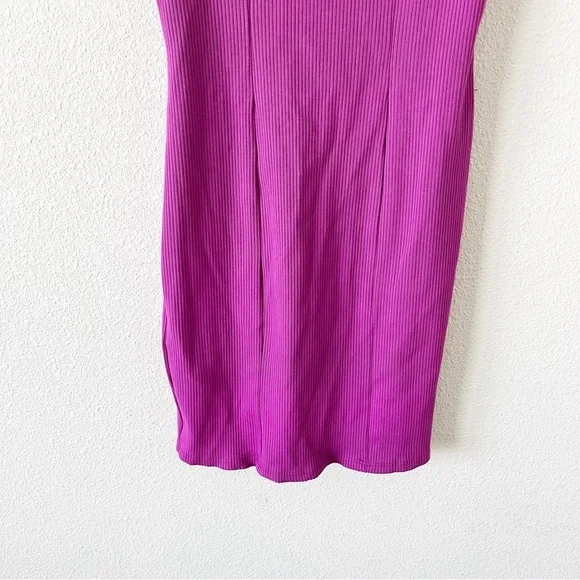 Lulu’s Hotter Than You Can Handle Magenta Purple Bodycon Mini Dress - Picture 4 of 10